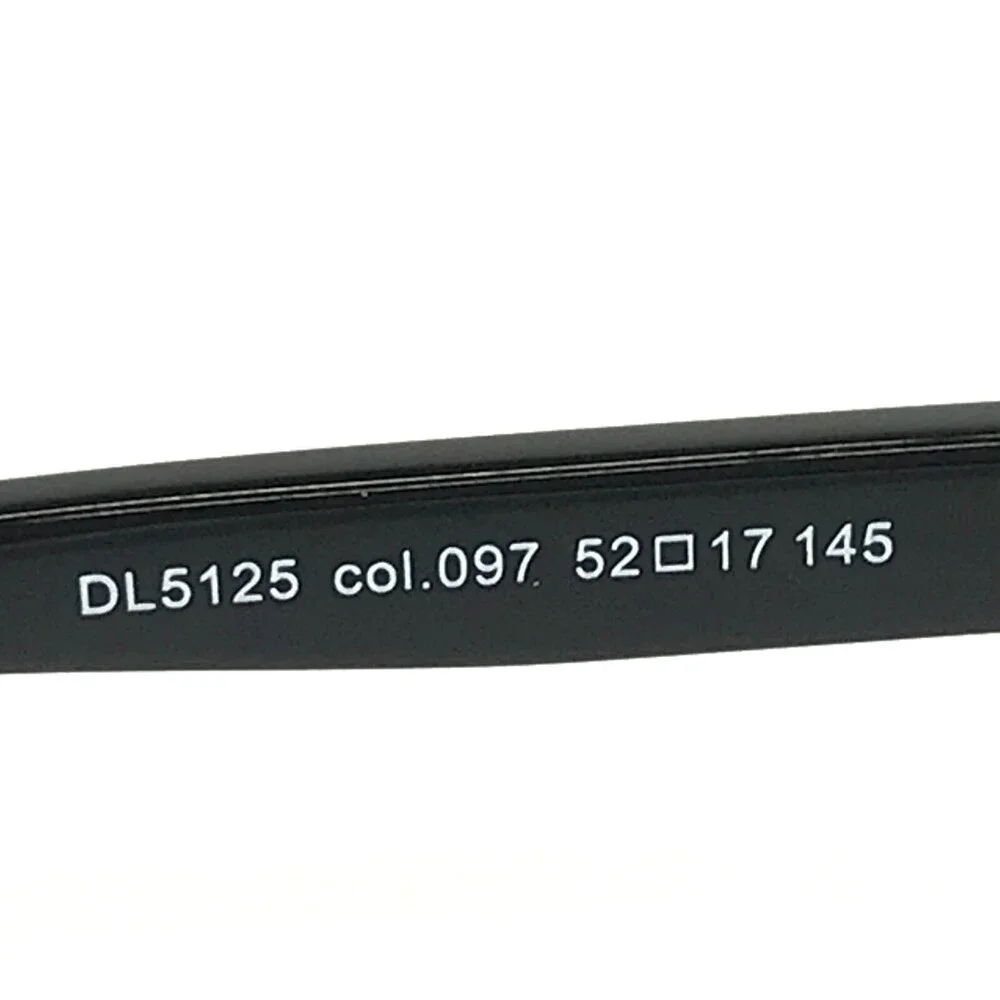 Diesel Eyeglasses Frames DL5125 col.097 Black Green Silver Denim 52-17-145